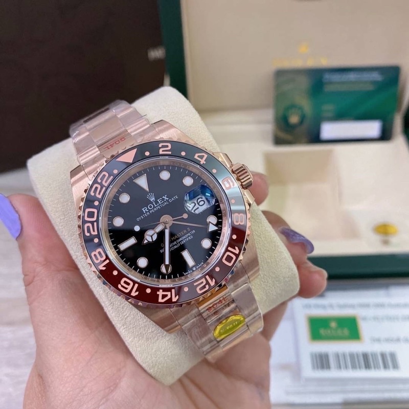 นาฬิกา-rolex-gmt-swiss-noob-factory-ใส่สลับแท้ได้เลยครับ