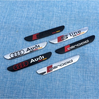 สติกเกอร์โลโก้รถยนต์ สําหรับ Audi Sline Allroad A3 A4 A5 A6 A7 S3 S4S5 S6 S7 TT Q3 Q5 Q7