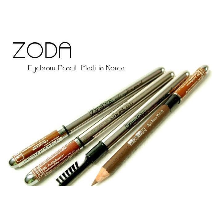 zoda-โซดา-eyebrow-pencil-ดินสอเขียนคิ้ว-โซดา-นำเข้าจากเกาหลี-เขียนง่าย-กันน้ำ-ติดทน