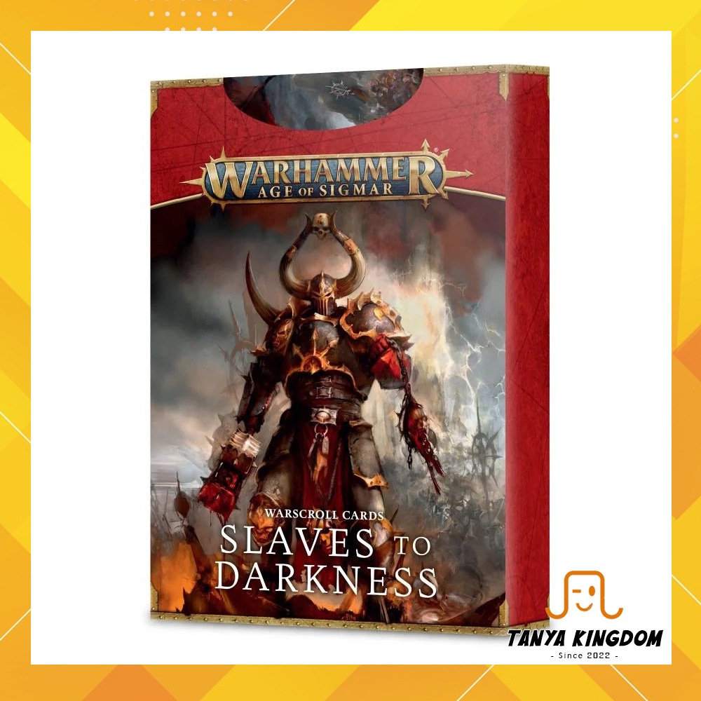 Warhammer Age of Sigmar - Slaves to Darkness Warscroll Cards and Token ...