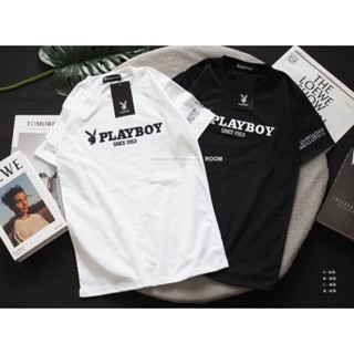 ภาพหน้าปกสินค้าพร้อมส่ง ❣️ เสื้อยืดเพย์บอย playboy งานปัก งานใหม่ ผ้าคอตตอล งานจริงสวยเว่อร์ ที่เกี่ยวข้อง