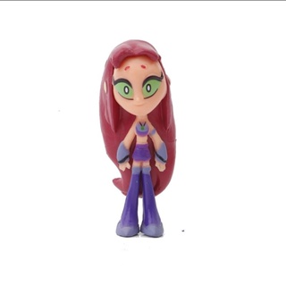 ภาพขนาดย่อของภาพหน้าปกสินค้า5cm 6pcs Teen Titans Go Figure Robin Raven Beast Boy Starfire Figurine Model Kid Toy Collectible Decor จากร้าน homelife2.th บน Shopee ภาพที่ 8