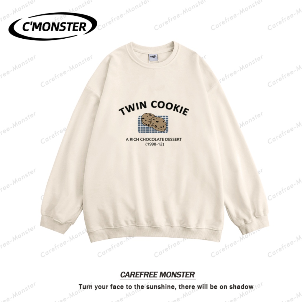 เสื้อกันหนาว-cookie-แขนยาว-ไซส์-m-พร้อมส่ง