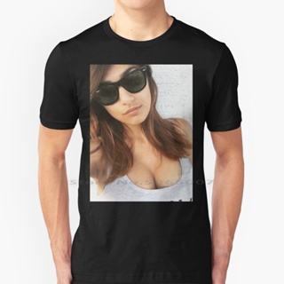 [S-5XL]Mia Khalifa T Shirt 100% Cotton Mia Khalifa Boobs Lebanese American Cute Xxx Sunglasses Beauty Cleavage Big _36