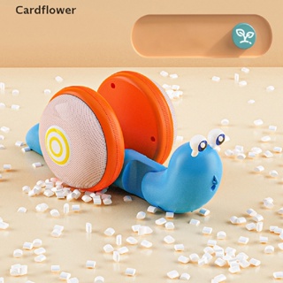 <Cardflower> Pull String Snail Car Toy Baby Learn To Crawl And Pull Toy With Light And Music On Sale