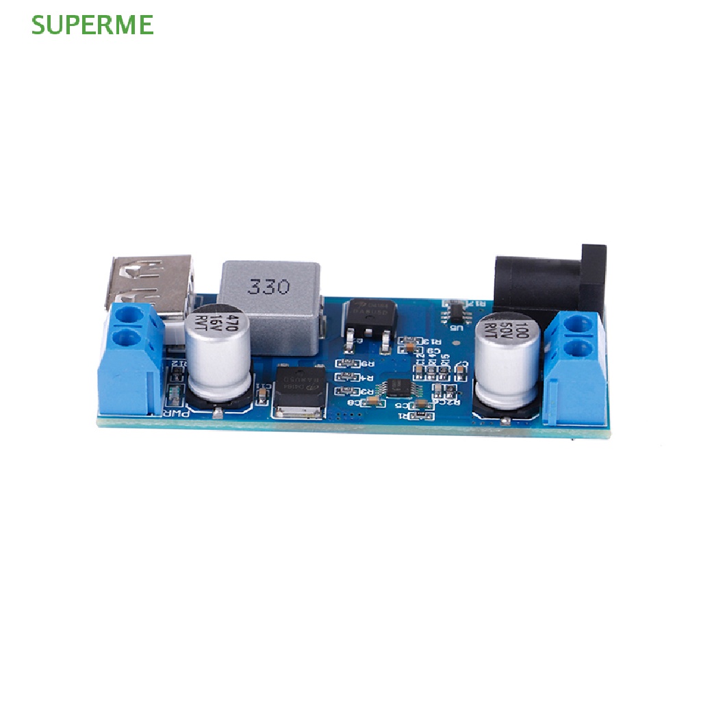 superme-โมดูลแปลงพาวเวอร์ซัพพลาย-24v-12v-เป็น-5v-5a-dc-dc-มาแรง