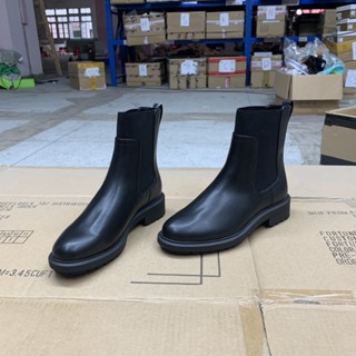 W1001 Alfani2022 รองเท้าบูท ส้นเตี้ย หัวกลม ข้อสั้น แฟชั่นฤดูหนาว สําหรับสตรี 8