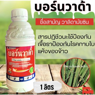 วาลิดามัยซิน 🌾🌾 สารกำจัดโรคพืขในนาข้าว โรคกาบใบไหม้  ขนาด 1 ลิตร