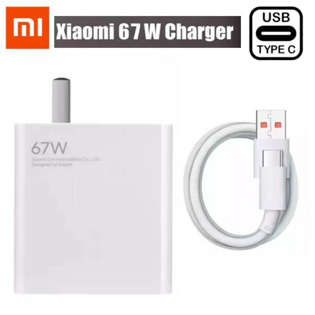 ส่งจากไทย-ชุดชาร์จ-xiaomi-33w-67w-สายชาร์จ-หัวชาร์จ-ของแท้-usb-type-c-quick-charge-เสียวมี่-ชาร์จเร็ว-mi-turbo-charge