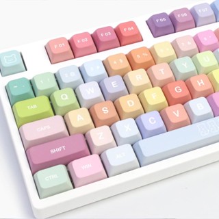 คีย์แคปน่ารัก คีย์แคปแต่งคีย์บอร์ด Gummy Bear PBT XDA Profile คีย์แคปสีพาสเทล คีย์บอร์ดไร้สาย MX switch