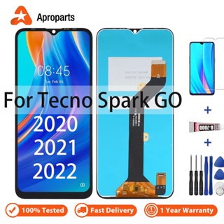 อะไหล่หน้าจอสัมผัส LCD แบบเปลี่ยน สําหรับ Tecno Spark Go 2020 2021 2022 KE5S KG5 KG5h