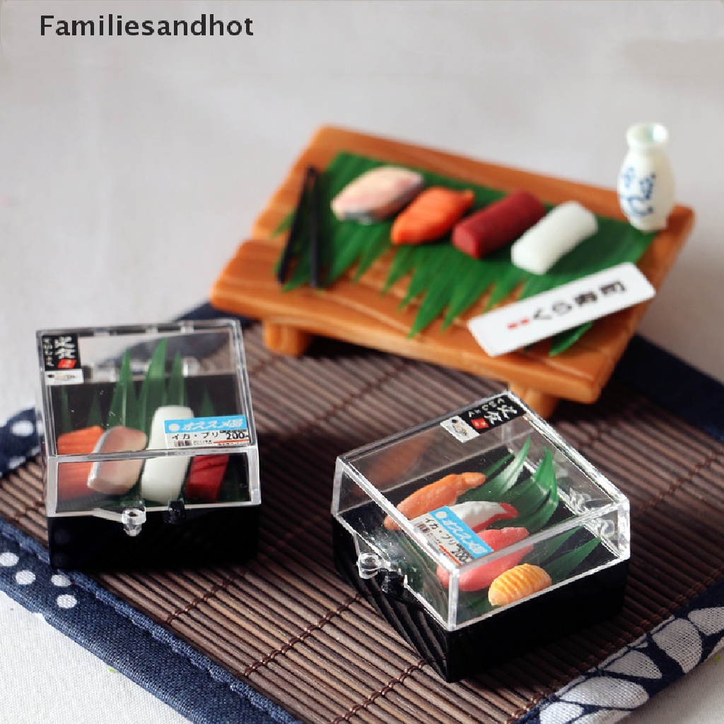 familiesandhot-gt-มินิ-สเกล-1-6-บ้านตุ๊กตา-ญี่ปุ่น-ซูชิ-อาหาร-อุปกรณ์ครัว-ของเล่น-สําหรับตุ๊กตา-อย่างดี