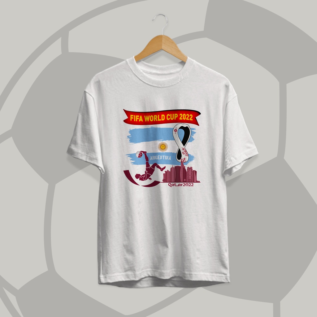 เสื้อยืดพิมพ์ลายแฟชั่น-เสื้อยืด-ผ้าฝ้าย-พรีเมี่ยม-ลายฟุตบอล-argentina-fifa-world-cup-30s-2022-สําหรับผู้ชาย-และผู้หญิง-2