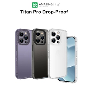 Amazingthing Titan Pro Drop Proof เคสใสกันกระแทกเกรดพรีเมี่ยม เคสสำหรับ iPhone14/ 14Plus/ 14Pro/ 14Promax(ของแท้100%)