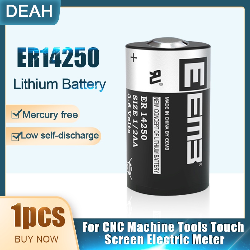 电池1CS ER14250 ER 14250 CR14250SL 1/2AA 1/2 AA 3.6V 1200MAh LC ...