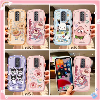 【Fashion】เคส oppo a5 2020 เคสออปโป้ a5 2020  เคสโทรศัพท์มือถือแบบใส ลายการ์ตูนคลื่นใหญ่น่ารัก สําหรับ oppo a5 2020 a9 2020