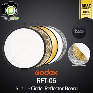 Godox Reflector RFT-06 5in1 - Circle Reflecter วงกลม 5 in 1 - 60, 80, 110 cm.