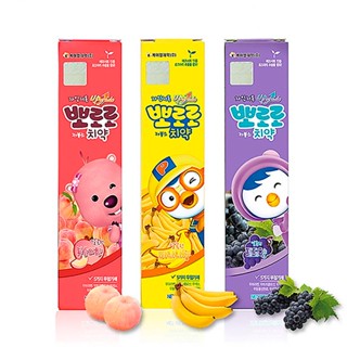 ฟรี! บัตรสวนน้ำมูลค่า 400.- [  โค้ดลดเพิ่ม 45.- ] ยาสีฟันโพโรโระ PORORO TOOTHPASTE สูตรลดฟลูออไรด์