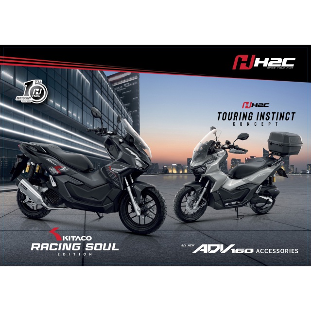 บังโคลนท้ายสั้น-adv160-2022-2023-บังโคลนท้ายสั้น-adv160-honda-h2c-ของแต่ง-honda-h2c