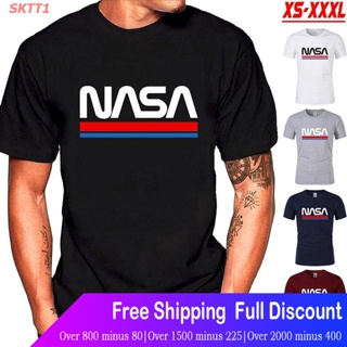Tee SKTT1 เสื้อยืดแขนสั้น เสื้อยืดแขนสั้นพิมพ์ลาย NASA แฟชั่นสำหรับผู้ชาย Short sleeve T-shirts_30