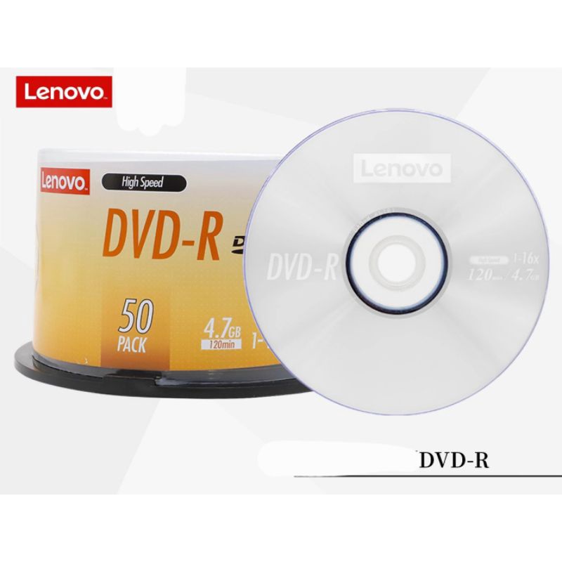 แผ่น CD-R, CD-RW, DVD-R, DVD-RW ยี่ห้อมาตรฐาน Lenovo, Philips และ ...