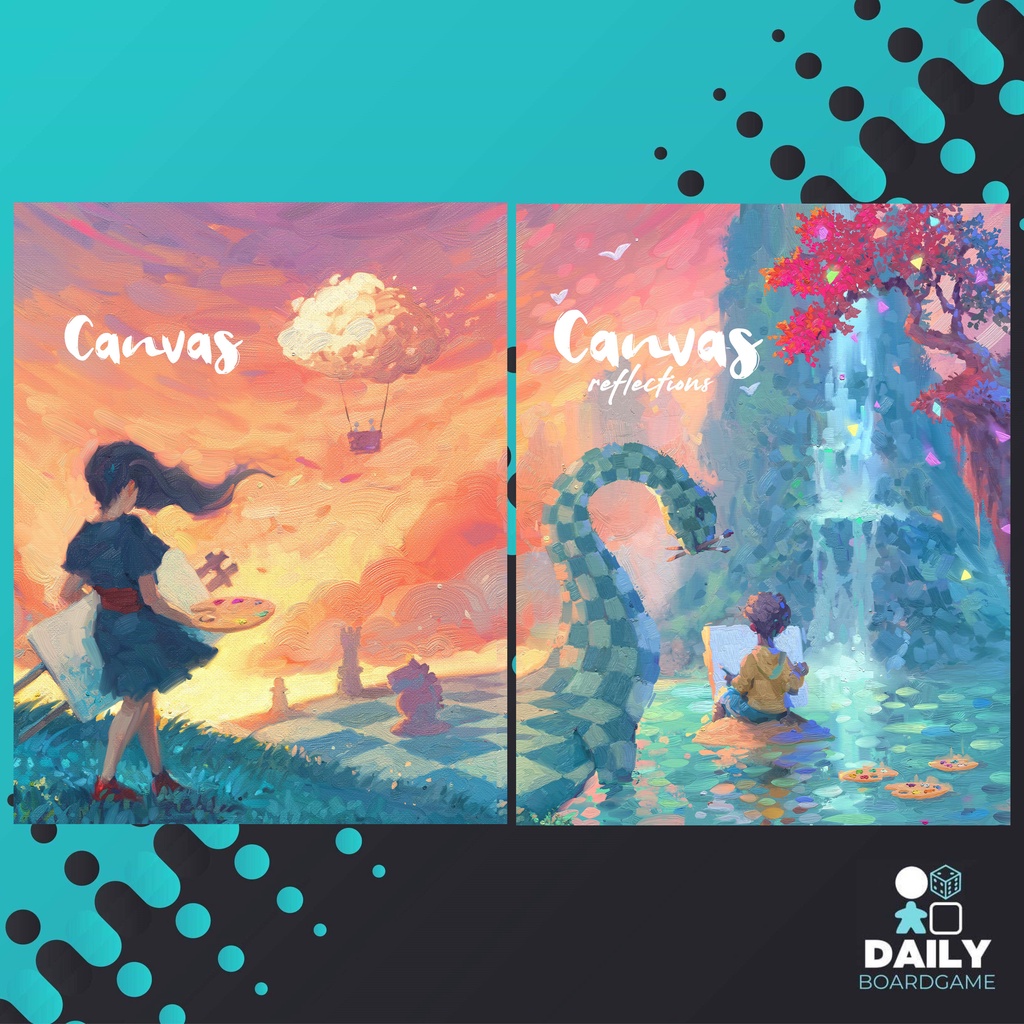 Canvas + Reflections Expansion [Boardgame] Shopee Thailand