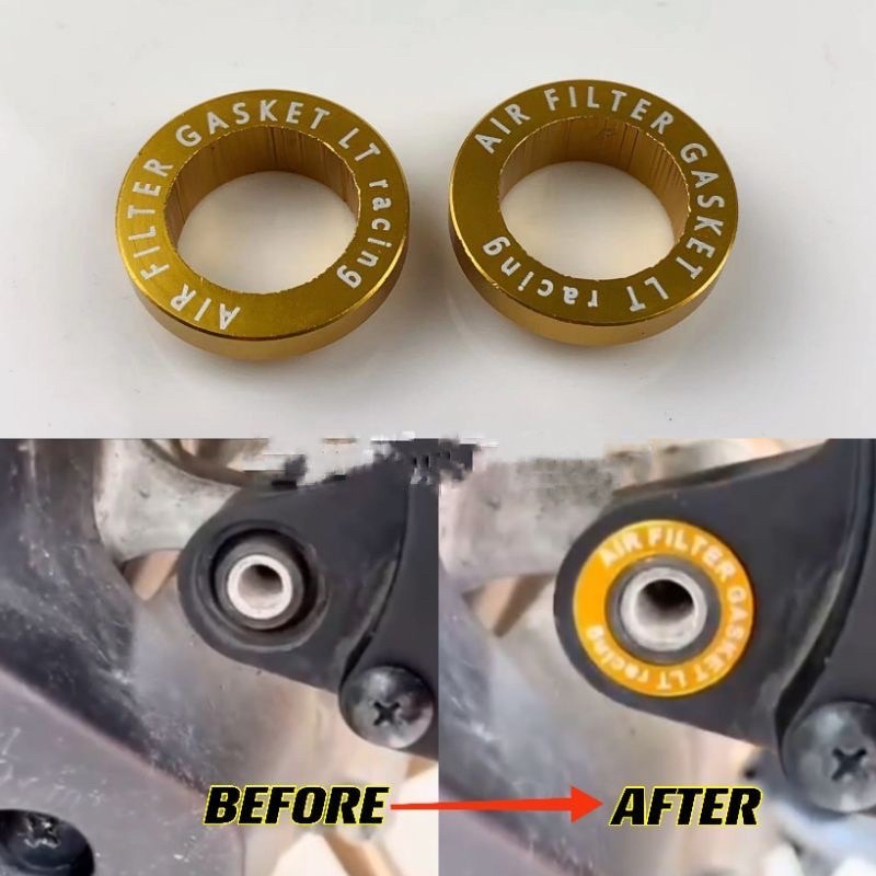NMAX V2 NVX V2 ฝาครอบกรองอากาศ BUSH GOLD N-MAX V2 NVX155 V2 | Shopee ...
