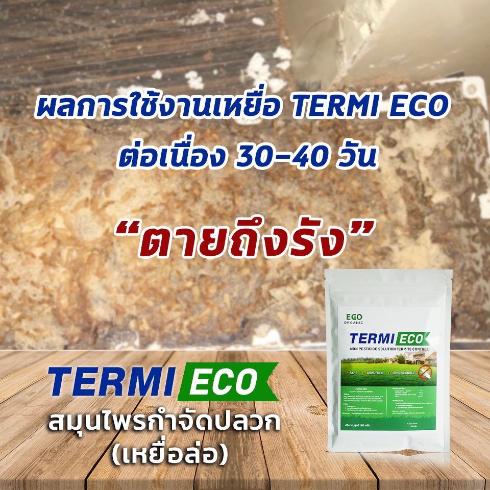 เหยื่อกำจัดปลวก-เหยื่อปลวก-อาหารปลวก-สมุนไพรเหยื่อกำจัดปลวก-termi-eco