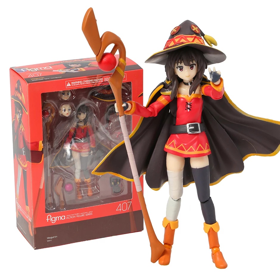 ฟิกเกอร์ Konosuba Megumin Figma 407 PVC ขนาด 12 ซม. | Shopee Thailand