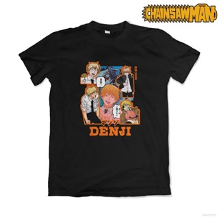 เสื้อเบลาส์ Yb1 เสื้อยืดลําลอง แขนสั้น พิมพ์ลายกราฟฟิคอนิเมะ Chainsaw Man Denji ทรงหลวม พลัสไซซ์ สําหรับผู้ชาย และผ_56