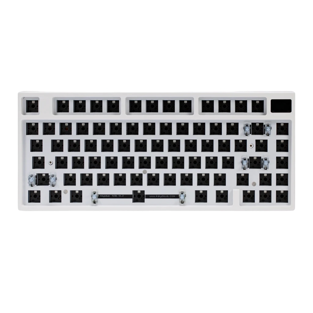 คีย์บอร์ด Keydous NJ81 White Moon (ภาษาอังกฤษ) ประกันศูนย์ 1 ปี ...