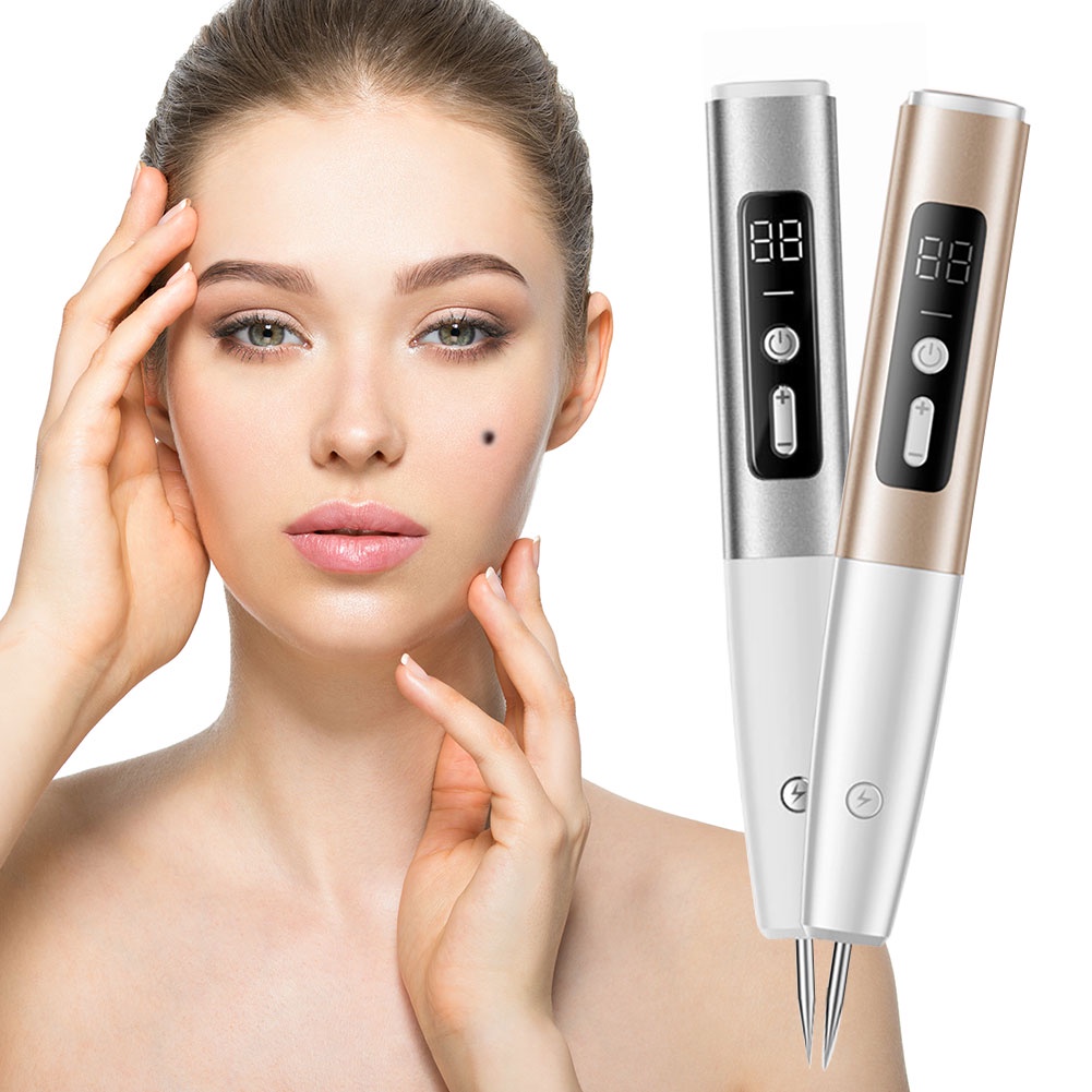 BE Dermal Tag Remover 15 ระดับเลเซอร์พลาสมาปากกากระไฝหูดกำจัด Lcd Nevus ...