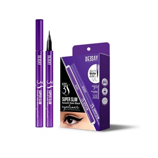 Deesay 3S Super Slim Smooth Stain Black Eyeliner : ดีเซ้ย์ อายไลเนอร์ x 1 ชิ้น alyst