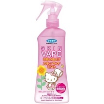 แท้💯% Skin vape Hello Kittty สเปรย์กันยุงชนิดน้ำ กลิ่น Peach Apricot ขนาด 200 ml