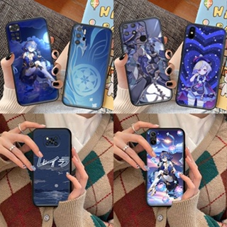 เคสโทรศัพท์มือถือ แบบนิ่ม ลาย layla genshin สีดํา สําหรับ Xiaomi Poco F2 F3 M3 X3 Pro NFC GT YN37