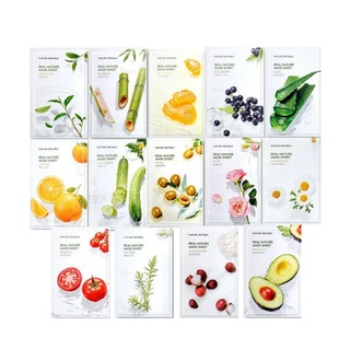 nature republic real nature mask 10 sheet 14 types