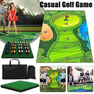 ภาพหน้าปกสินค้าThe Indoor Casual Golf Games Set/Golf Putting/Royale Golf Game/Golf Hitting Mats ที่เกี่ยวข้อง