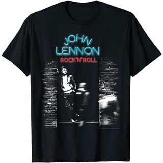 John Lennon Adult T-Shirt RockN Roll T-Shirt