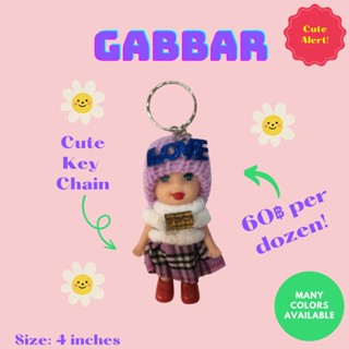 [พร้อมส่ง] พวงกุญแจเด็กน่ารัก 12 อัน Baby Girl Key Chain 12 Pieces