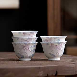 [A030] ถ้วยชาเซรามิก ขนาดเล็ก สไตล์ญี่ปุ่น