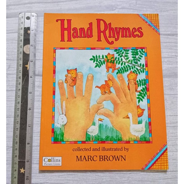 นิทานคำกลอน Hand Rhymes นิทานภาษาอังกฤษ นิทานมือ | Shopee Thailand