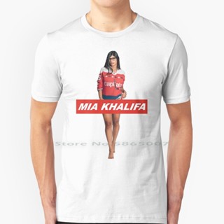 [S-5XL]Princes Khalifa T Shirt 100% Cotton Mia Khalifa Hockey Portrait Big Size 6xl Tee Gift Fashion_46