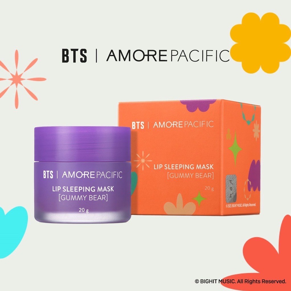 [BTS] LIP SLEEPING MASK [GUMMY BEAR] Shopee Thailand