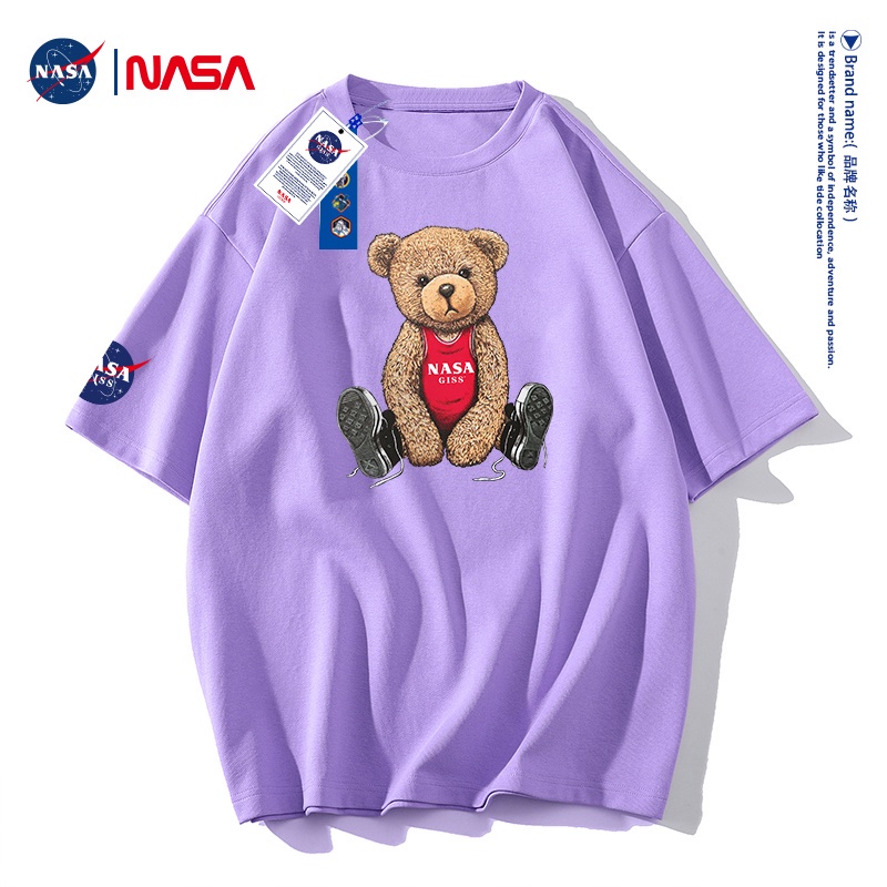 เสื้อยืด-เสื้อยืดแขนสั้น-ผ้าฝ้าย-ทรงหลวม-ลายนักบินอวกาศ-nasa-giss-แฟชั่นฤดูร้อน-สําหรับผู้ชาย-และผู้หญิง-59