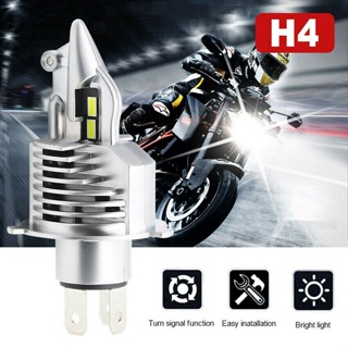 หลอดไฟหน้ารถจักรยานยนต์ H4 6000K Led Foco 60W 12V 24V สีขาว