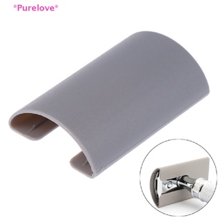 Purelove> Portable Long Handle Razor Head Plastic Protective Cover for Safety Razor Head new
