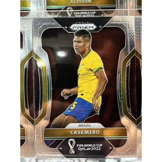 2022 Panini Prizm FIFA World Cup Qatar ทีมบราซิล 🇧🇷 เบสการ์ด