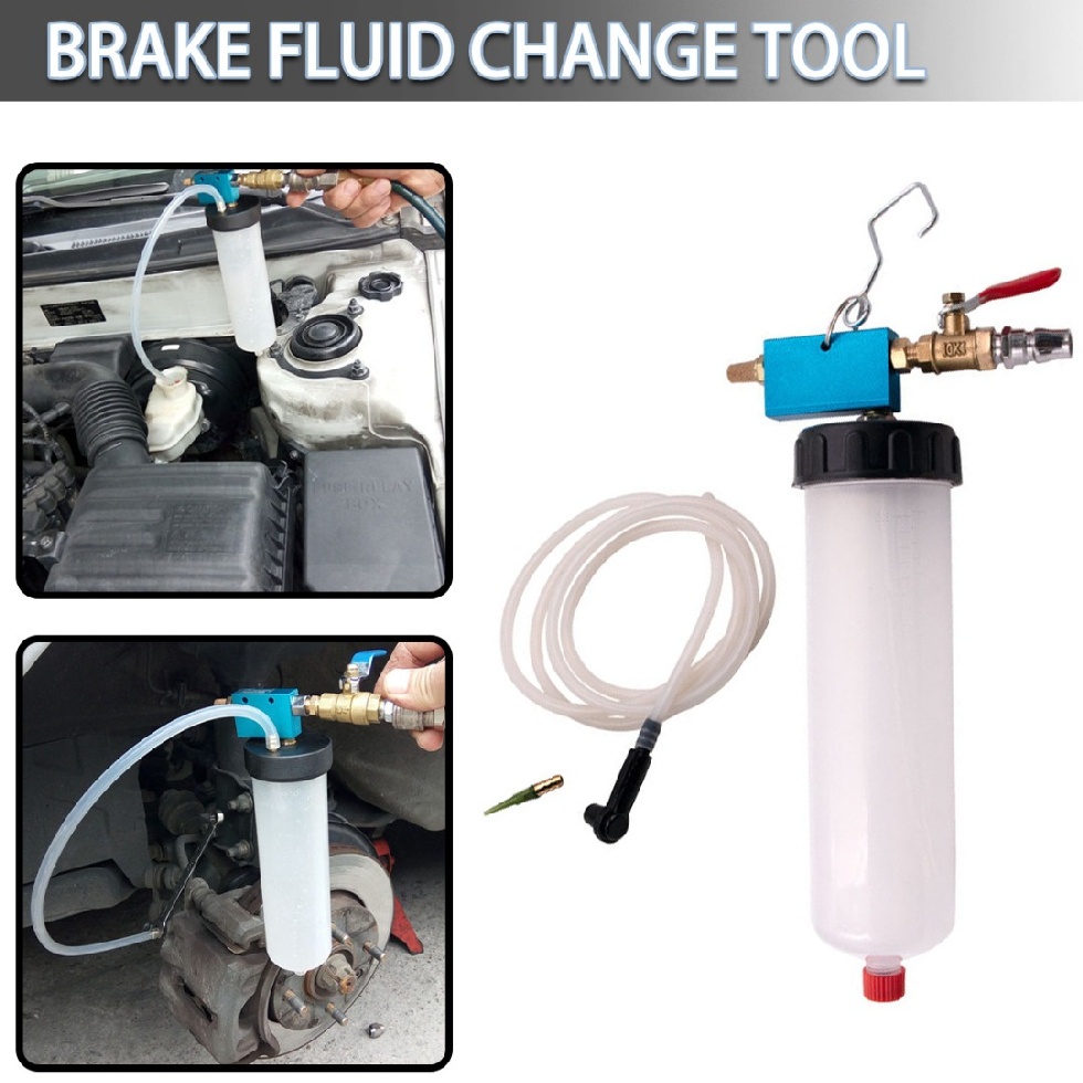 Car Vehicle Vacuum Brake Bleeder Tank Fluid Oil Change Pump Equipment