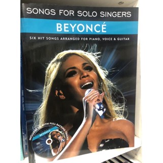 BEYONCE SONGS FOR SOLO SINGERS - BEYONCE W/CD (MSL)