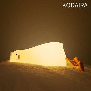 kodaira-โคมไฟกลางคืน-led-รูปเป็ด-5v-ชาร์จ-usb-ความสว่าง-3-ระดับ-พร้อมสัมผัส-สําหรับเด็ก-ห้องนอน